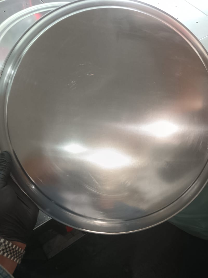 8 Piattini Per Salse In Acciaio Inox 8,1 Cm - Ciotoline Per Condimenti, Sushi, Antipasti - 4